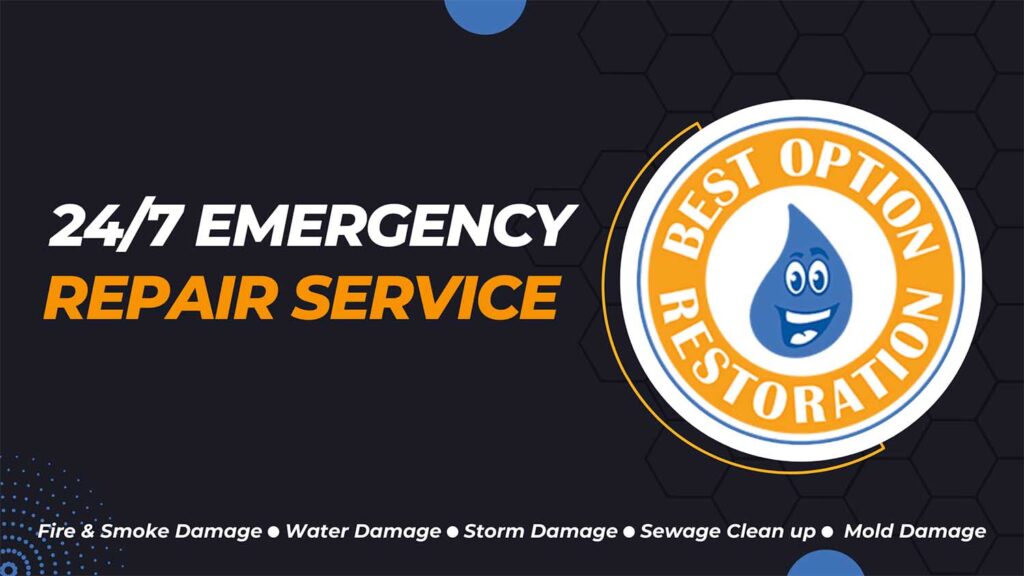 24/7 Emergency Repair Service - Best Option Restoration