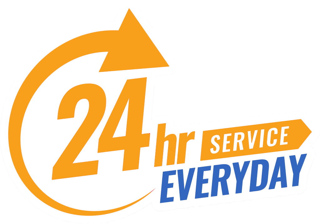 24hr Service Everyday Logo